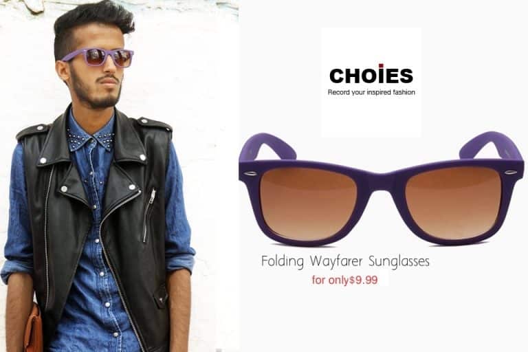 Lunettes de soleil pour un été bien  ensoleillé par » CHOIES »