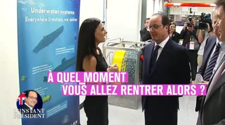 François Hollande surpris en pleine séance de drague en Australie !
