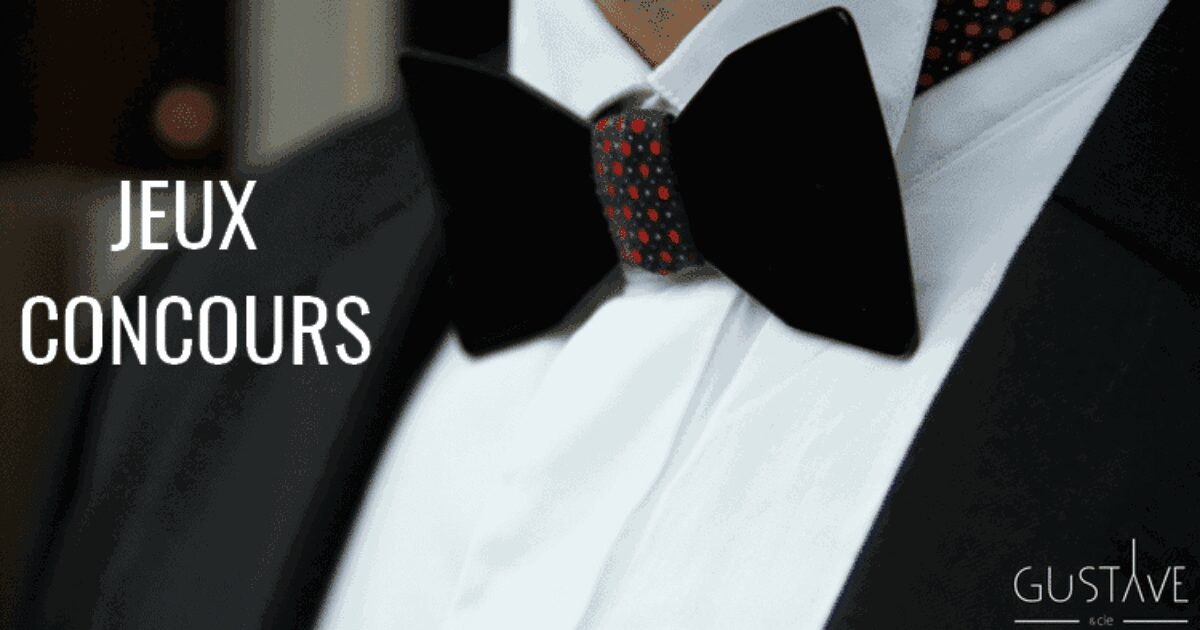 Gagnez un nœud papillon en métal Gustave & Cie - UnMec.fr