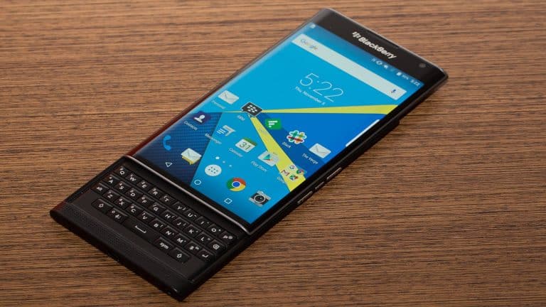 BlackBerry Priv le premier BlackBerry sous Android.