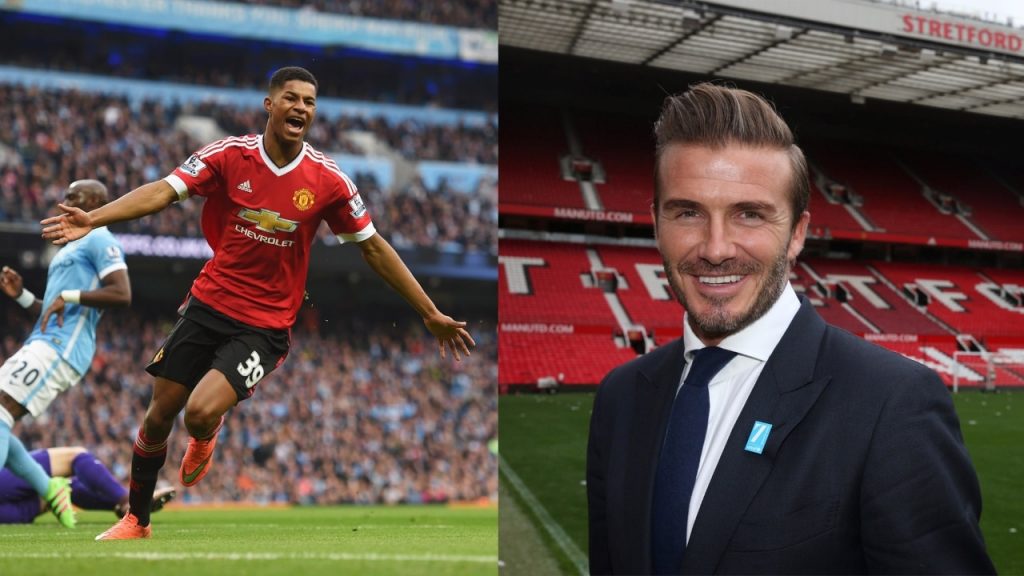Manchester United : Rashford reçoit un cadeau de Beckham