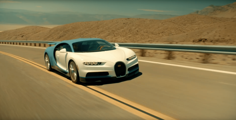 La Bugatti Chiron a eu chaud
