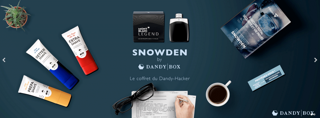 Snowden d’Olivier Stone by DandyBox Dandy Box Snowden