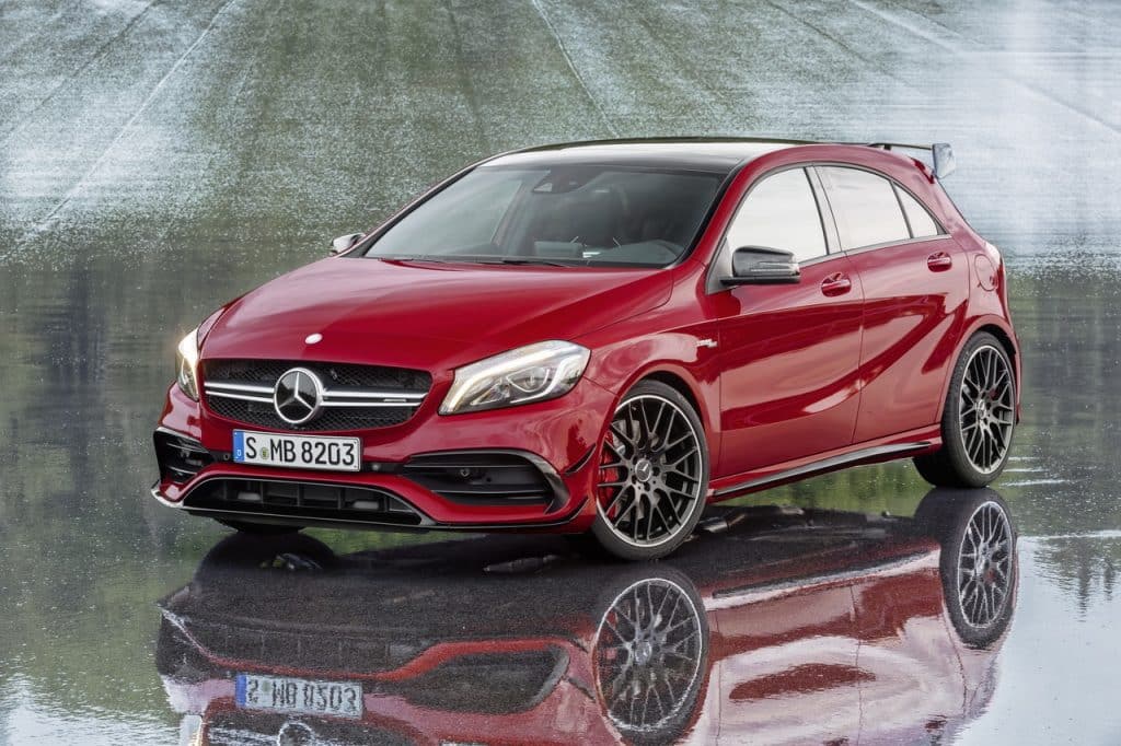Mercedes A45 AMG, renaissance et puissance
