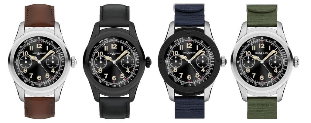 Montblanc Summit : La montre Montblanc sous Android wear