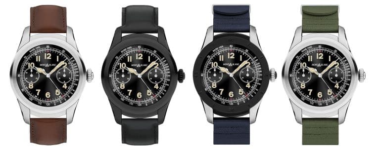 Montblanc Summit : La montre Montblanc sous Android wear