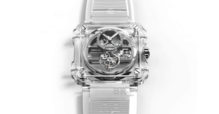 La montre BR-X1 Skeleton Sapphire Bell & Ross n’a rien à cacher
