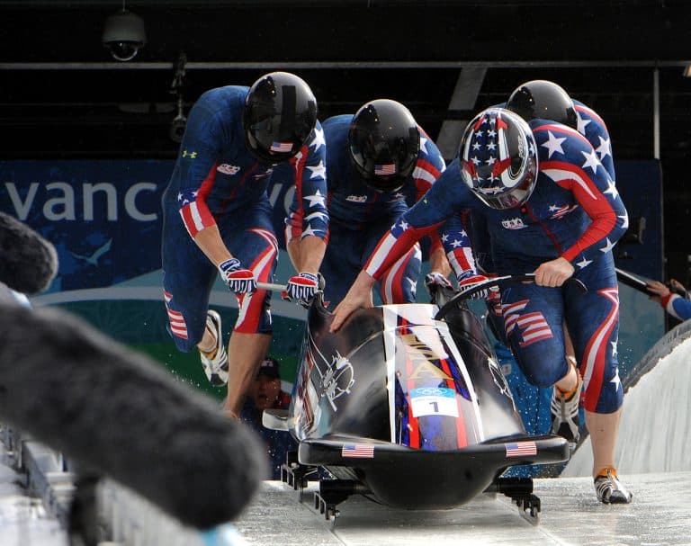 Profitez de la piste de bobsleigh de la Plagne