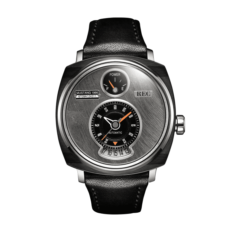 REC fabrique des montres avec des Ford Mustang