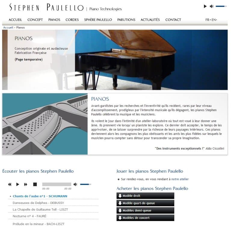 Peut-on acheter des pianos français ?