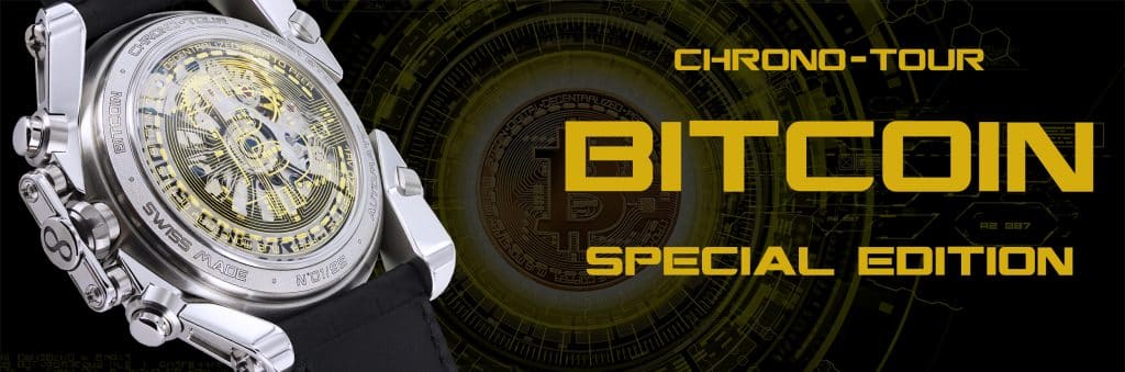 Une montre uniquement vendue contre des bitcoins