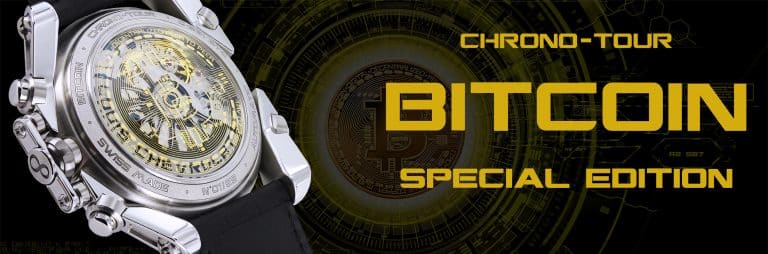 Une montre uniquement vendue contre des bitcoins