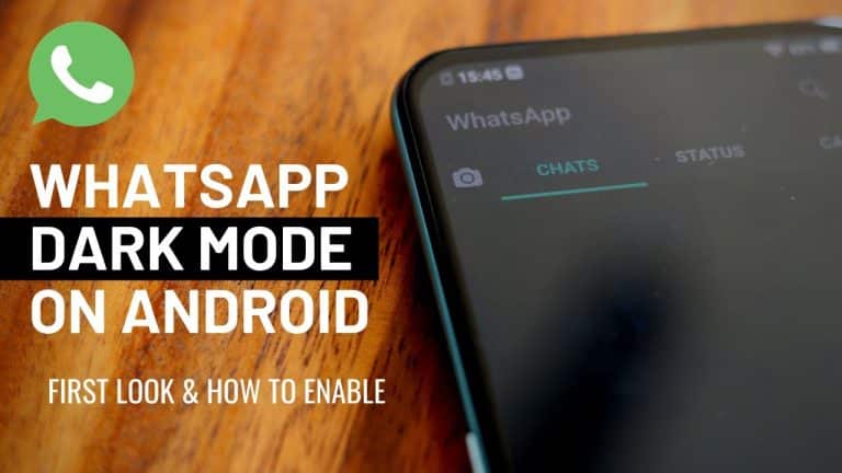 WhatsApp se dote d&rsquo;un mode sombre sur Android : comment l&rsquo;activer sur votre smartphone ?