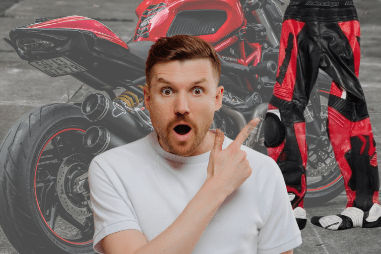 Incroyable : le prix de ce pantalon de moto haute couture vaut cinq mois de salaire
